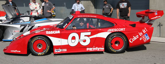 2009 Monterey Historics 591 Wheel fans pre-dated the GTP era...and weren't always a positive influence on performance. (© GrandTouringPrototype.com)